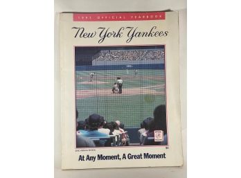 #108 New York Yankees Yearbook 1991