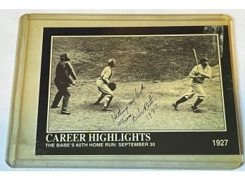 #62 Vintage Baseball Card