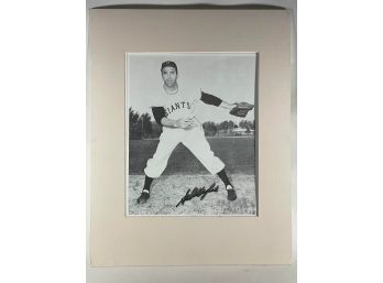 #110 Autographed Sandy Kaufax Baseball Player Photograph