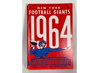 #51 1964 New York Giants Football Yearbook Programme