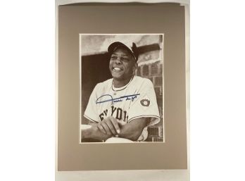 #111 Vintage Autographed Photo New York Baseball Player