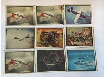 #34 Lot 9 Freedom's War Trading Cards
