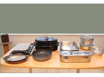 Mirro Bakeware, French Copper Pans And More