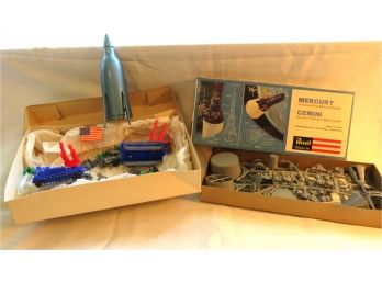 Revell Mercury & Gemini Model Kit And Space Accessories