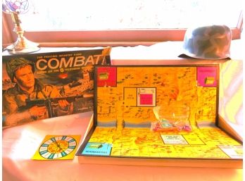 Combat Infantry Game With German Toy Helmut