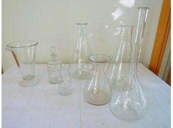 Pyrex Science Glass Lot