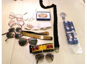 Vintage Ladie's Accessories Sunglasses Belts Suspenders