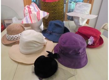 Vintage Ladies Hats Lot