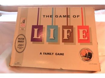 1960 Game Of Life By Milton Bradley