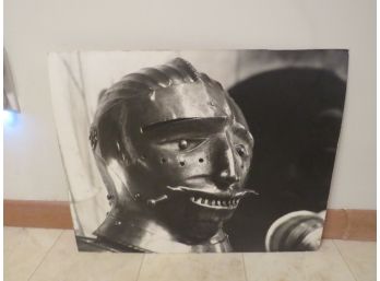 Photo Of Suit Of Armour Head Higgens Armory Worcester, Ma.