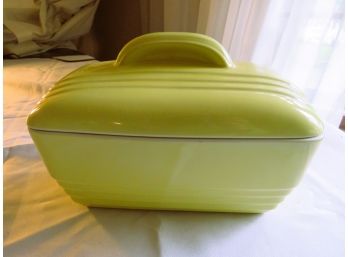 Hall Chartreuse Covered Westinghouse Refrigerator Dish