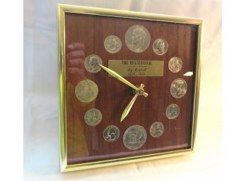 Bicentennial Coin Clock By Roxhall