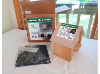 Window Bird House In Box