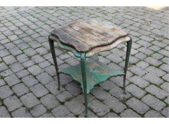 Delicate Old Wooden Table