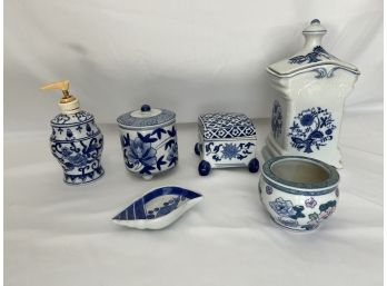 Blue & White Porcelain Collection