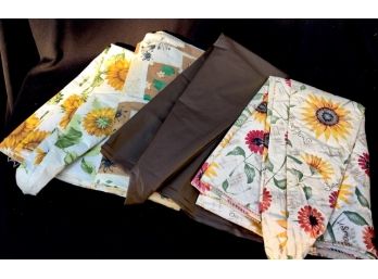 Vintage Autumn Vinyl Tablecloths