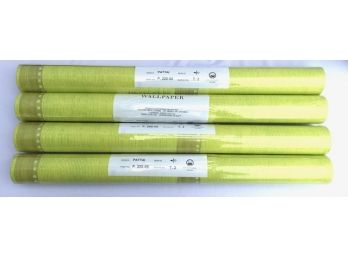 4 Rolls Designers Guild Wallpaper Multi-shade Green