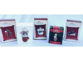Collection Of Daughter/Granddaughter Theme Holiday Ornaments By Hallmark