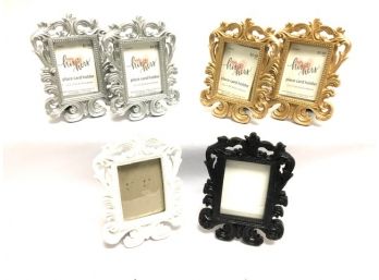 6 Small Decorative Frames/place Card Holders