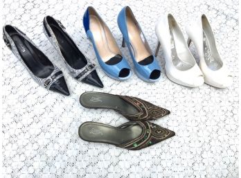 4 Pairs Of Ladies Size 11 Shoes