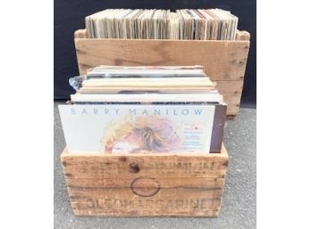 Large Estate Collection Of Vintage Records