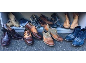 Collection Of 10 Pairs Of Size 10 Mens Designer Shoes