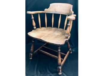 Solid Wood Bernard & Simmons Club Chair