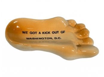 Vintage Ceramic Ashtray Washington DC Souvenir