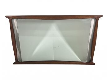 Mid Century Modern Sculpted Mirror