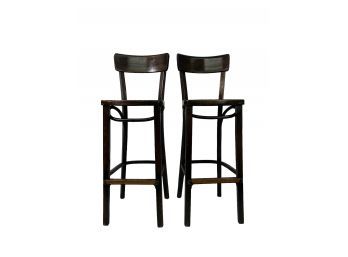 Vintage Solid Wood Bar Stools