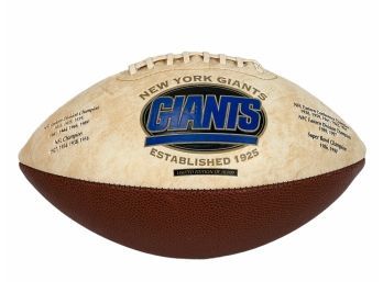 New York Giants 1990 Limited Edition Ball