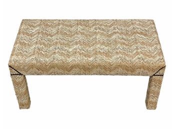 Vintage Fabric Bench