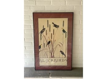 Blackbirds Print American School Of Ornithology