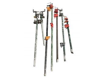 Collection Of Heavy Duty, Metal Builder Clamps.