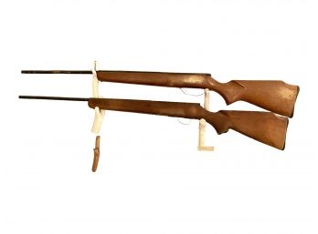 Pair Of Prop Rifles. 42' Long