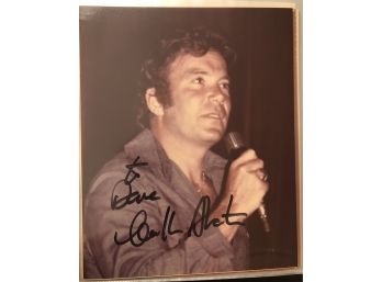 William Shatner Signed 8x10 Photo Original Trek Convention Inscribed