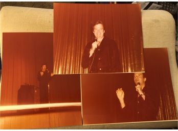 William Shatner (lot Of 3 Different) 8x10 Original Trek Convention Photos