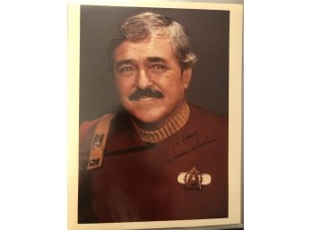 James Doohan Signed 8x10 Photo Inscribed Star Trek