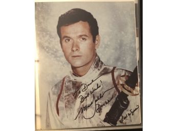 Mark Goddard Signed 8x10 Photo Don West Lost In Space Inscribed