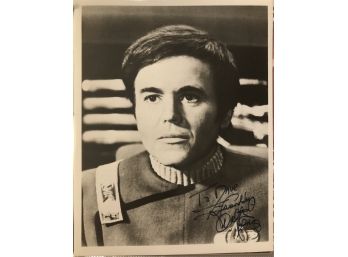 Walter Koenig Signed 8x10 B/w Photo Inscribed