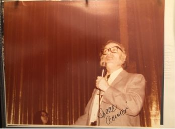 Isaac Asimov Signed 8x10 Sci Fi Convention Photo Vintage