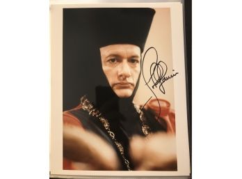 John De Lancie Signed 8x10 Photo Star Trek Q #3