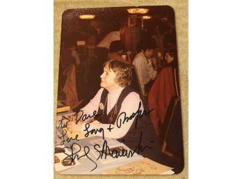 Shirley Maiewski Signed Original Trek Convention Photo Vintage Inscribed