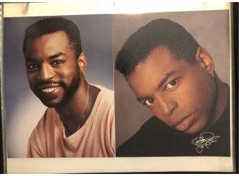 Levar Burton 5x7 Publicity Photos (lot Of 2 Different)