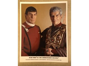 Spock & Serak 8x10 Photo Star Trek VI The Undiscovered Country