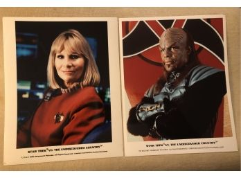 Star Trek VI The Undiscovered Country 8x10 Photos (lot Of 2 Diff)