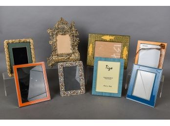 Collection Of Eight Decorative Photo Frames