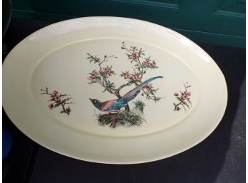 Porcelain Bird Platter