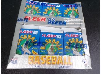 Fleer 1993 Series  1 Baseball Cards