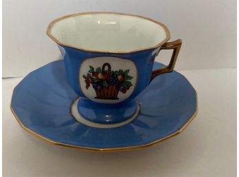 Antique Tressemann & Voght French Limoges Demitasse Set